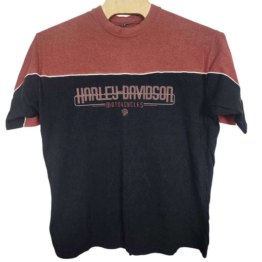 Men's Harley Davidson Color Block Dale's T shirt 2XL